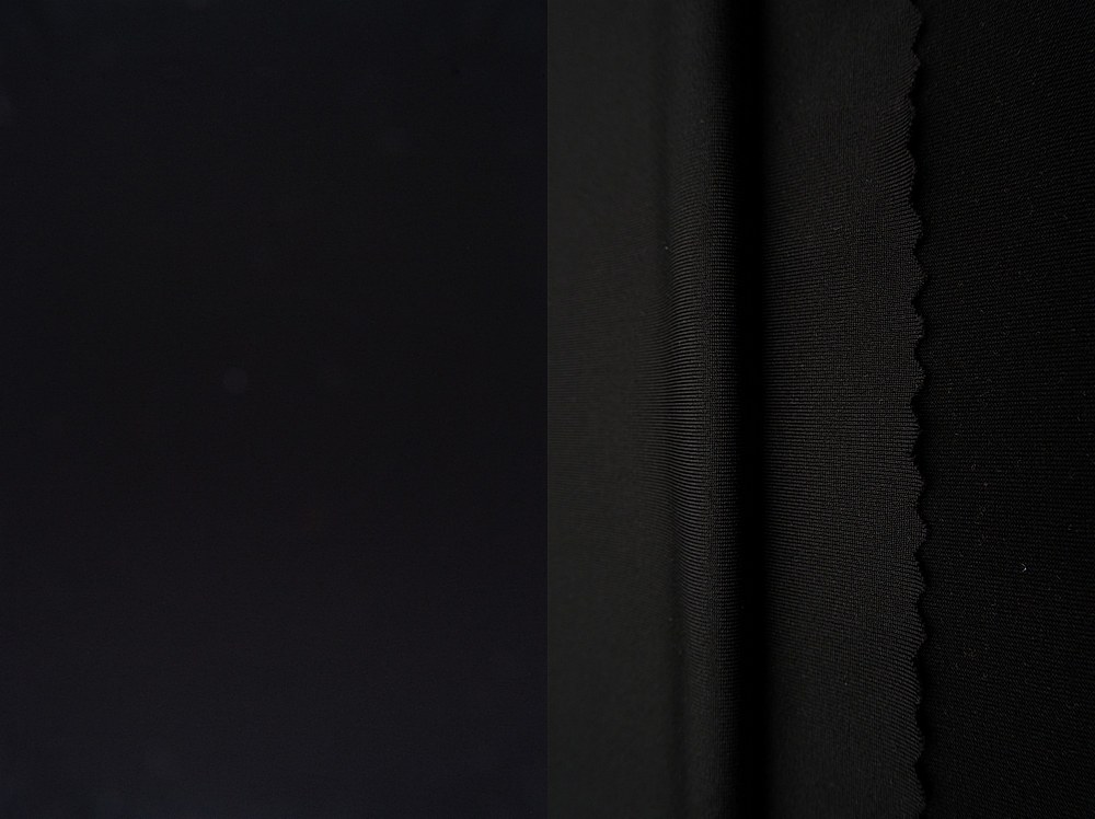 KNT4110 / BLACK / 80%POLY 20%SPAN ACTIVE WEAR SOLID