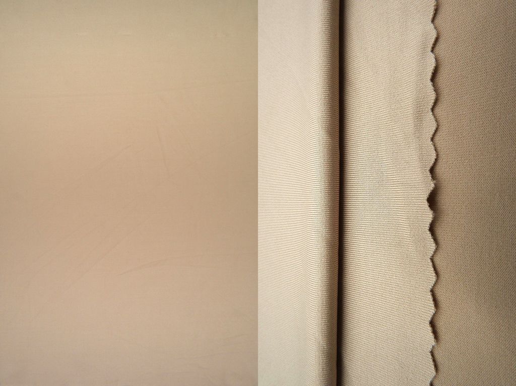 KNT4110 / BEIGE / 80%POLY 20%SPAN ACTIVE WEAR SOLID