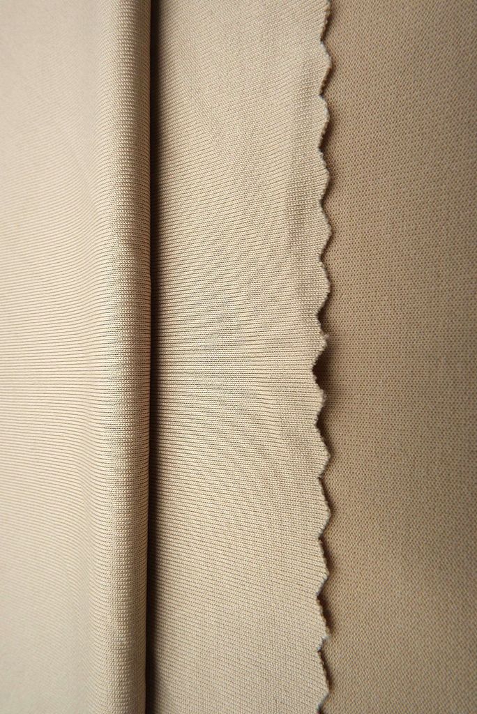 KNT4110 / BEIGE / 80%POLY 20%SPAN ACTIVE WEAR SOLID
