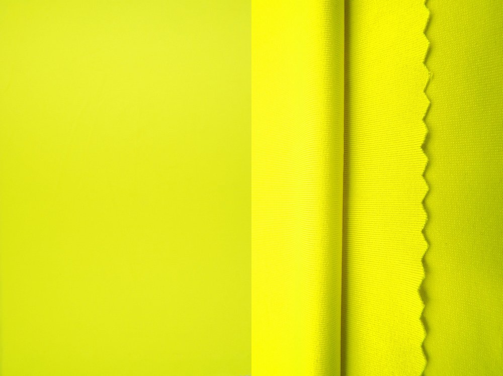 KNT4110 / NEON YELLOW / 80%POLY 20%SPAN ACTIVE WEAR SOLID