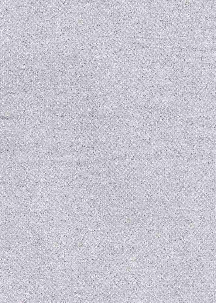 KNT4112 / WHITE/SILVER / 81%POLY 14%LUREX 5%SPAN P/SP JERSEY W/ LUREX
