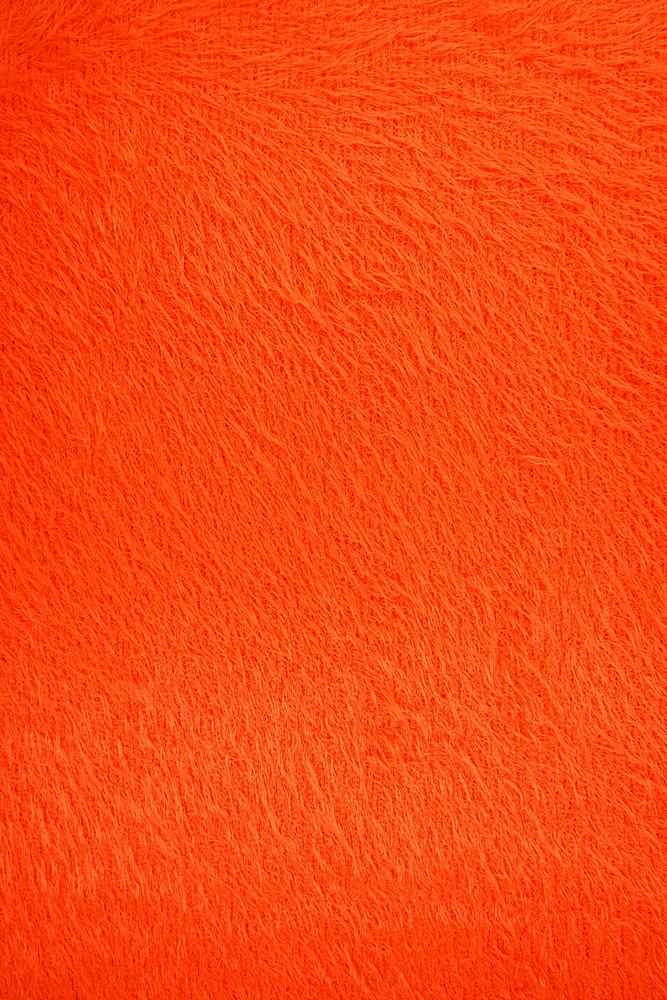 KNT4138 / NEON ORANGE / 99%POLY 1%SPAN FAKE FEATHER HACCI Mohair
