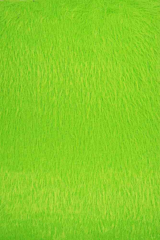 KNT4138 / NEON GREEN / 99%POLY 1%SPAN FAKE FEATHER HACCI Mohair