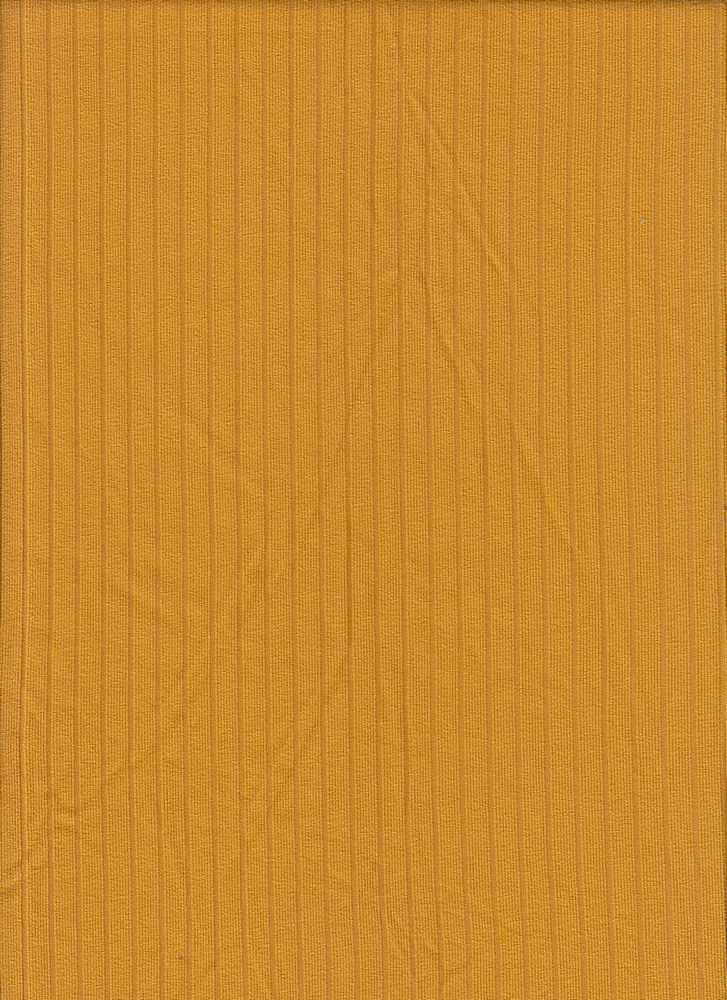 KNT4135 / MUSTARD / 87%POLY 13%SPAN 8X3 YUMMY RIB SOLID