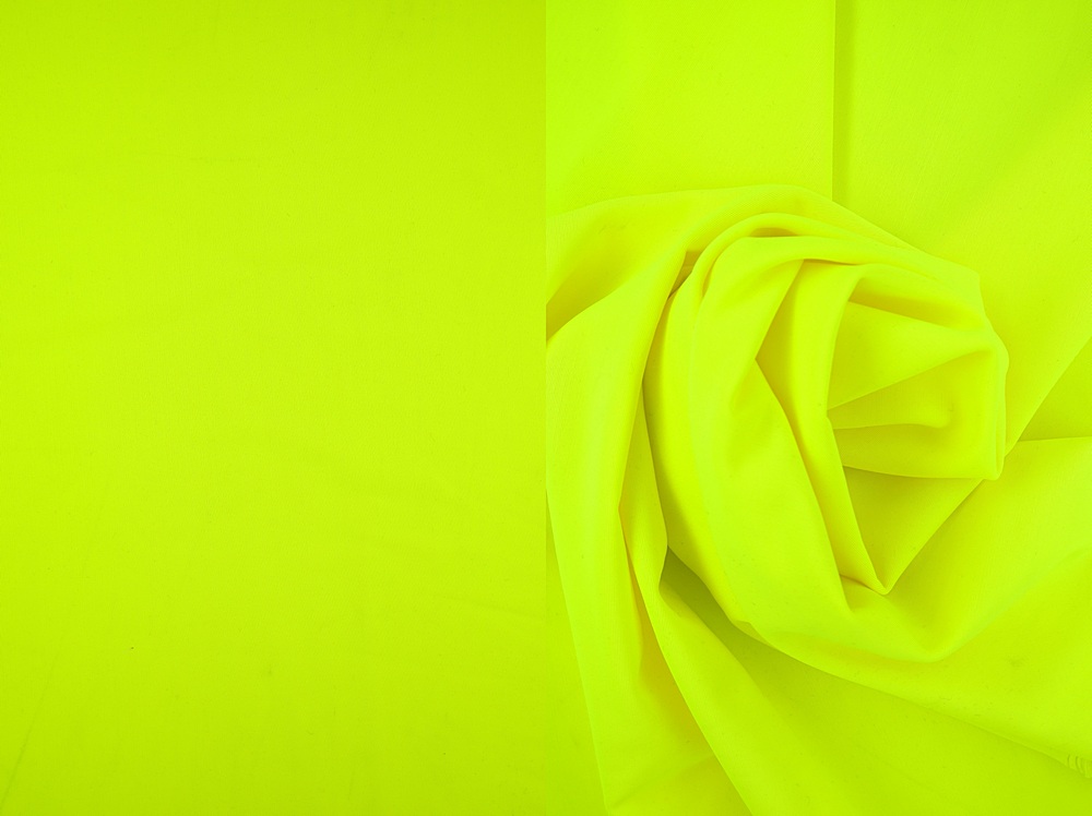 KNT4145 / NEON YELLOW / 82%NYLON 18%SPAN ACTIVE WEAR N/SP SOLID