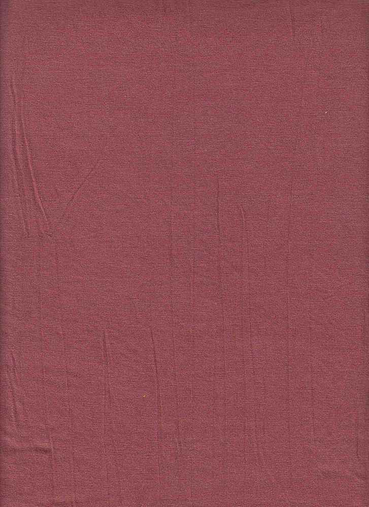 KNT3732 / RUST / 96%RAY 4%SPAN VORTEX WASHED JERSEY SOLID