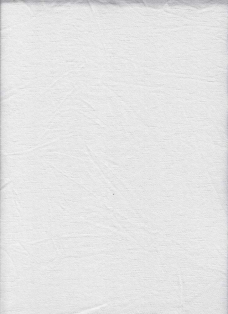 KNT3776 / IVORY / 97%RAY 3%SPAN RAYON VISCOSE CREPE SLUB SOLID
