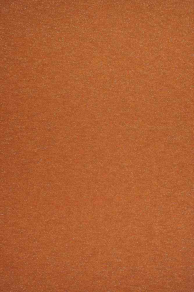 KNT3918 / RUST / 89%POLY 7%MET 4%SPAN LUREX JERSEY CREPE