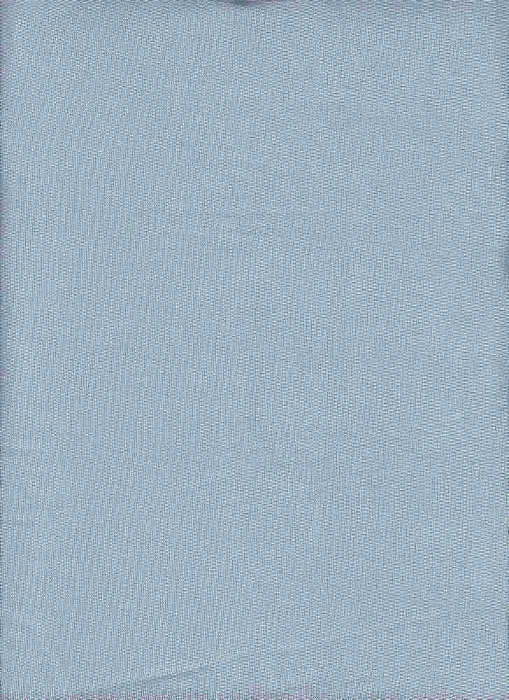 KNT3963 / BLUE LT / 91%POLY 9%SPAN SLINKY RIB 1X1 SOLID