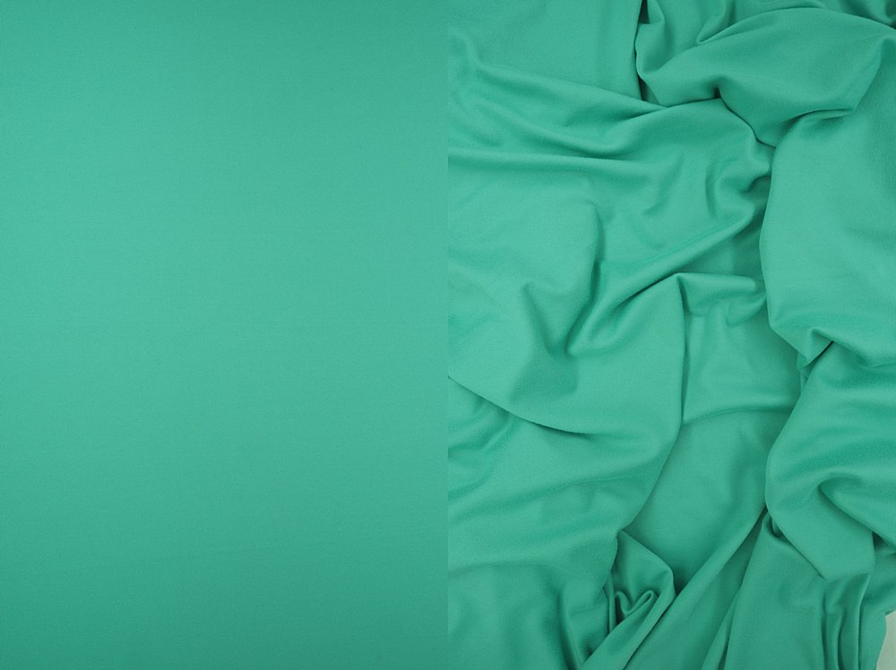 KNT2100 / SEAFOAM / 96%POLY 4%SPAN DTY BRUSHED SOLID