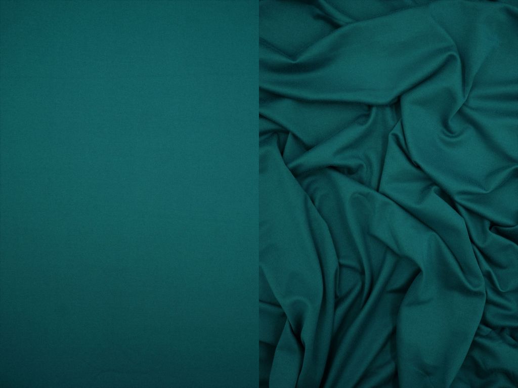 KNT2100 / TEAL GREEN / 96%POLY 4%SPAN DTY BRUSHED SOLID